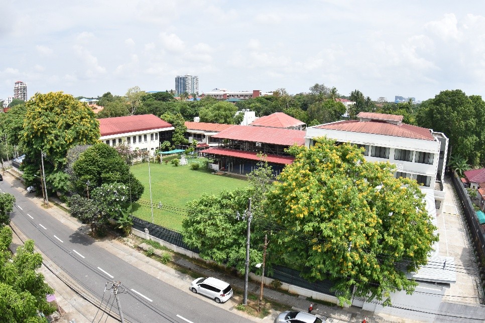 ヤンゴン日本人学校 全景
