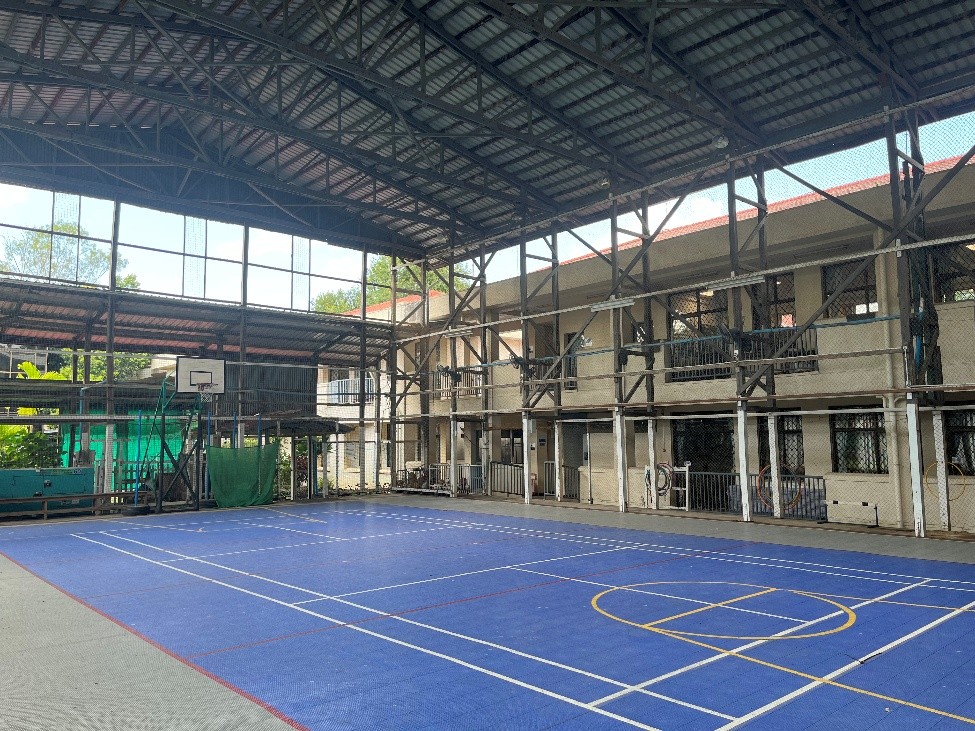 ヤンゴン日本人学校 野外体育館